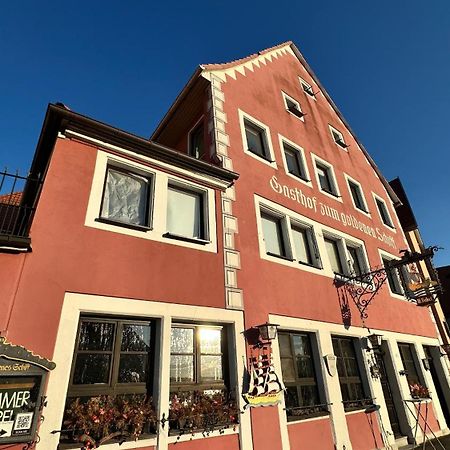 Gasthof Zum Goldenen Schiff - Lehm, Stil & Altstadtflair Marktbreit Exterior foto